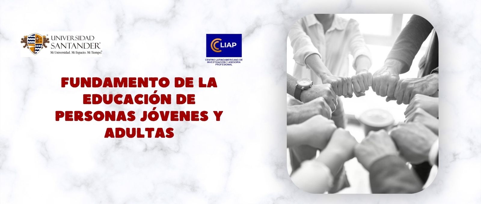 FUNDAMENTO DE LA EDUCACIÓN DE PERSONAS JÓVENES Y ADULTAS